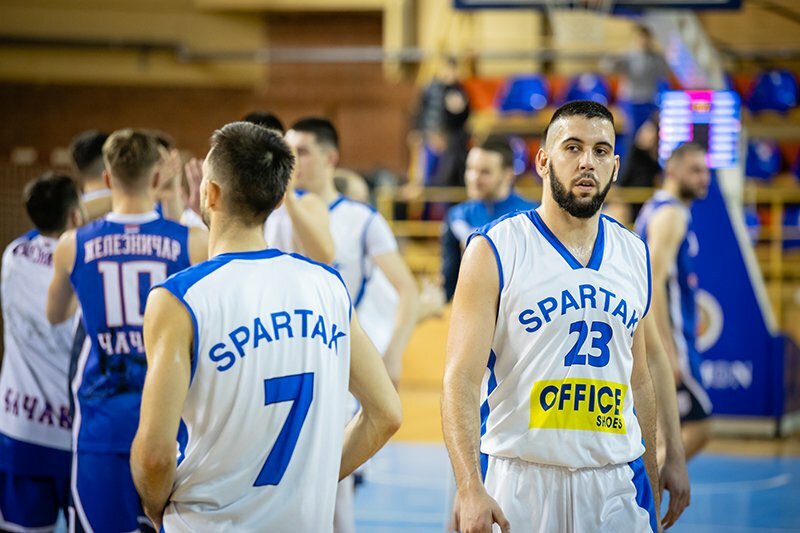Košarkaši Spartaka poraženi od ekipe Mega Mis