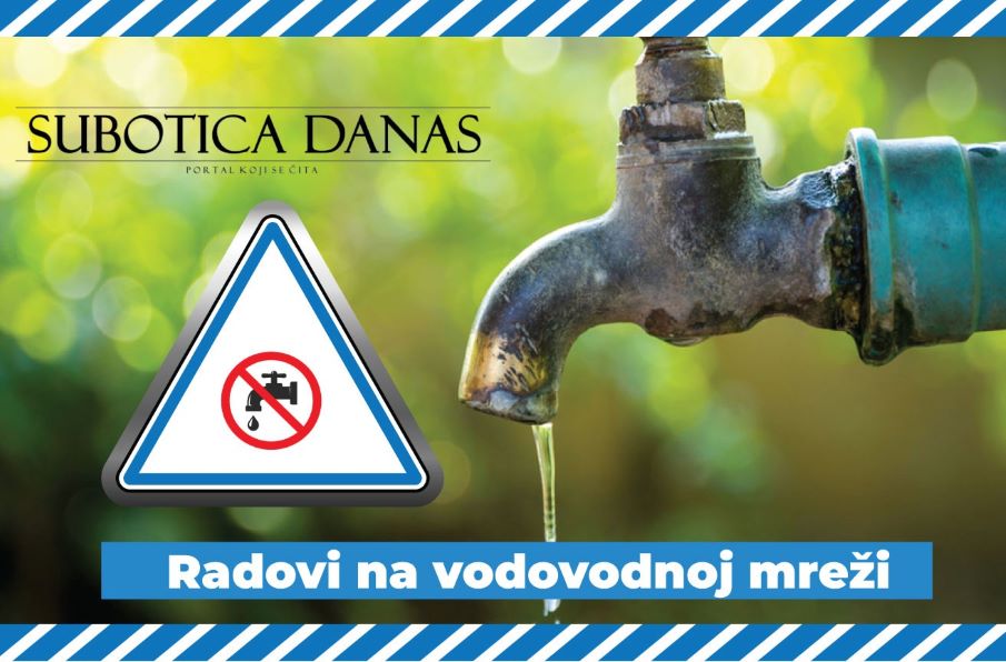 Obustava vodosnabdevanja u pojedinim ulicama na Malom Radanovcu