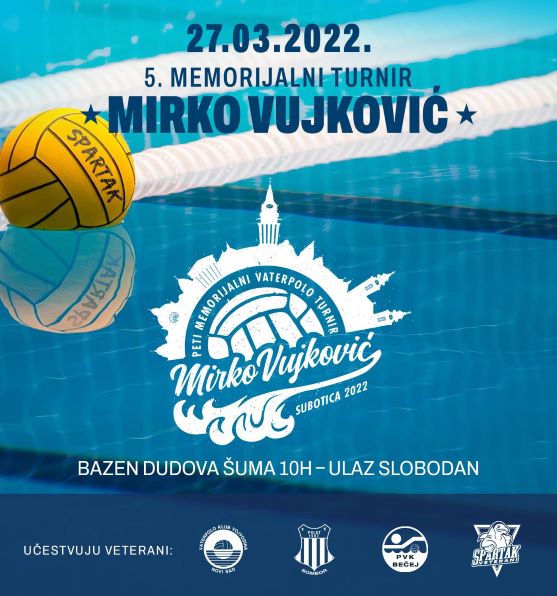 U subotu memorijalni turnir u vaterpolu “Mirko Vujković“