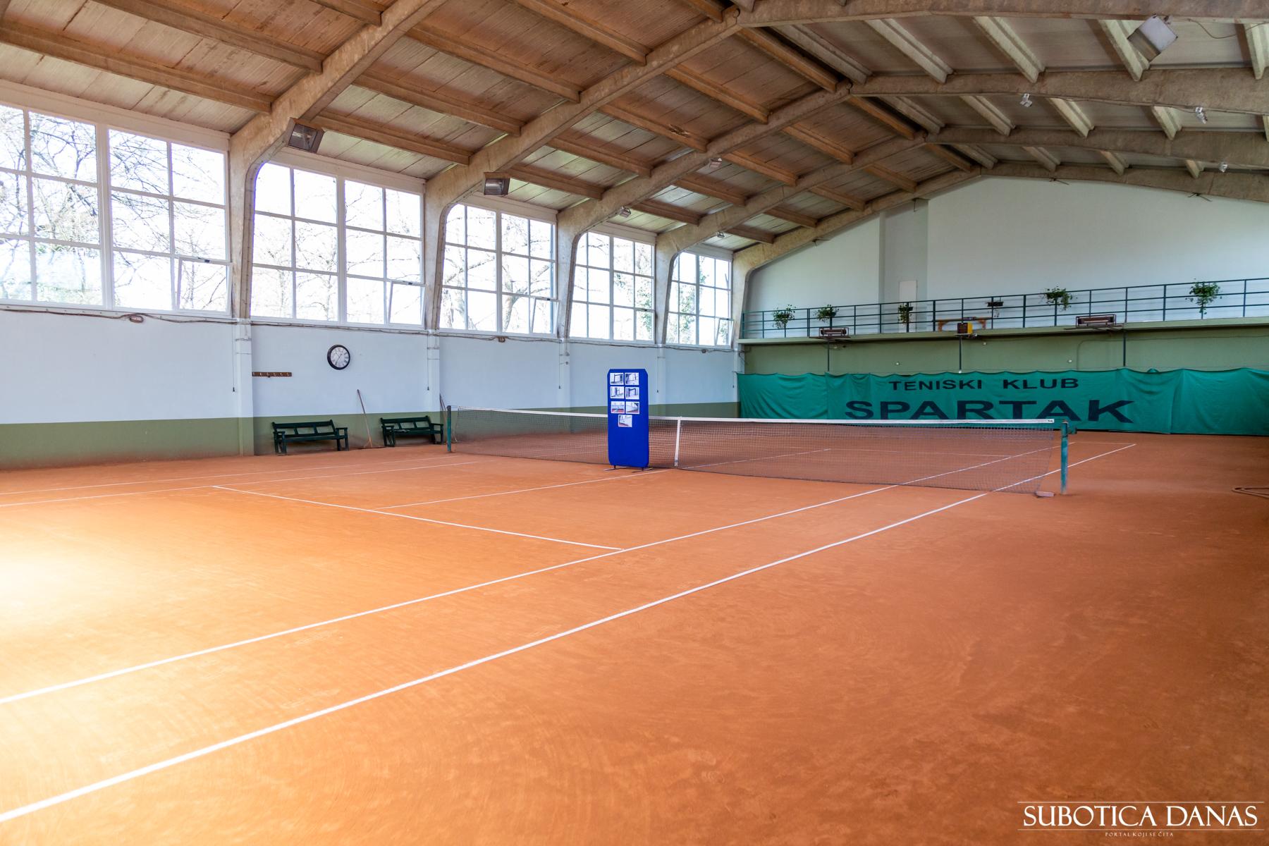 Rekonstruisana hala za tenis u Dudovoj šumi