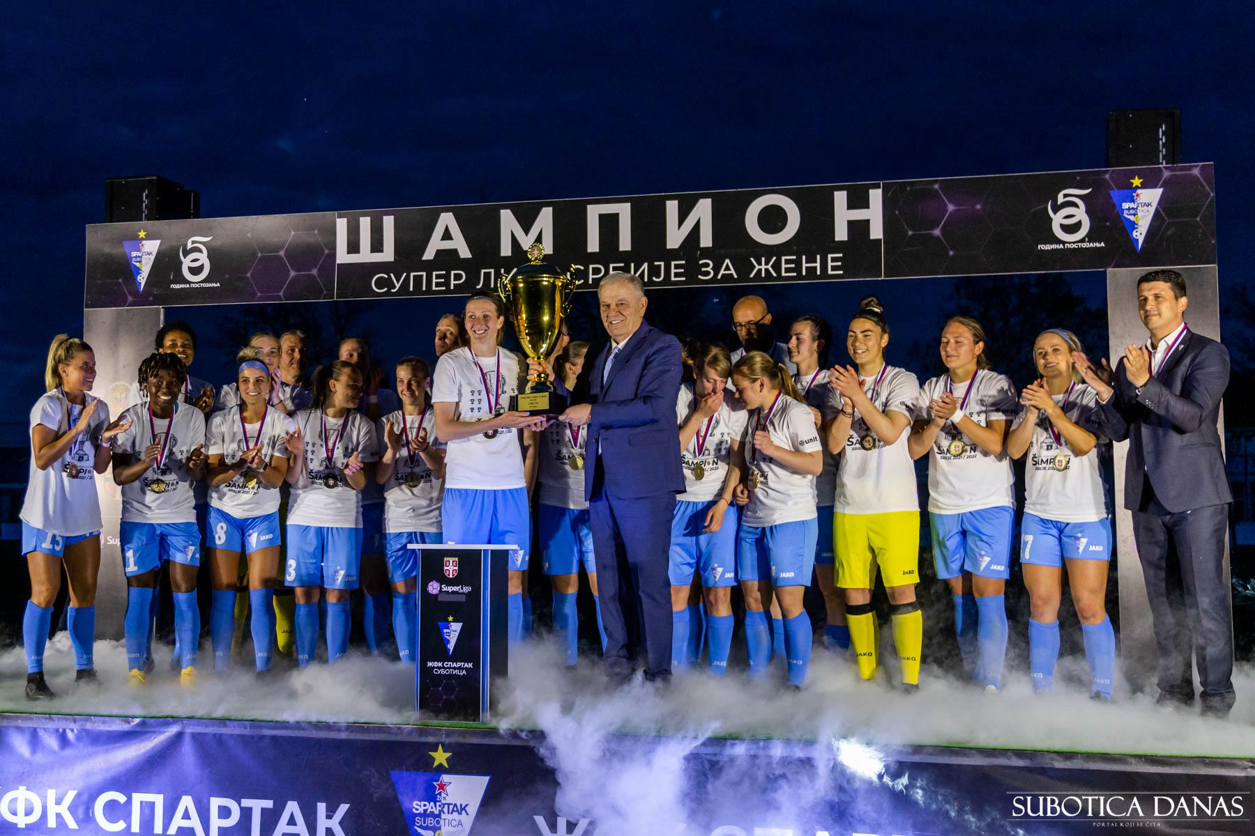 13. naslov prvaka Srbije: Golubice bez izgubljenog boda u prvenstvu