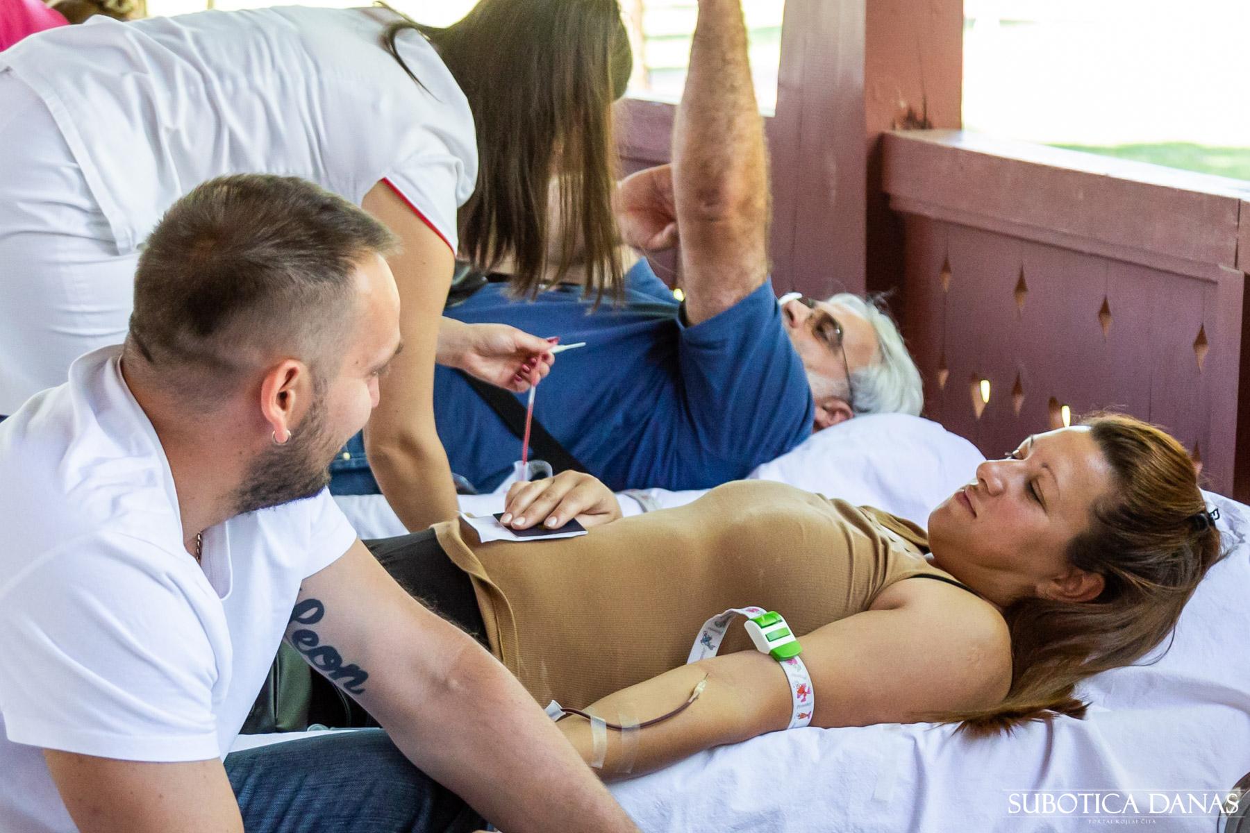 Na Paliću se za vikend održava akcija dobrovoljnog davanja krvi „Humana subota“