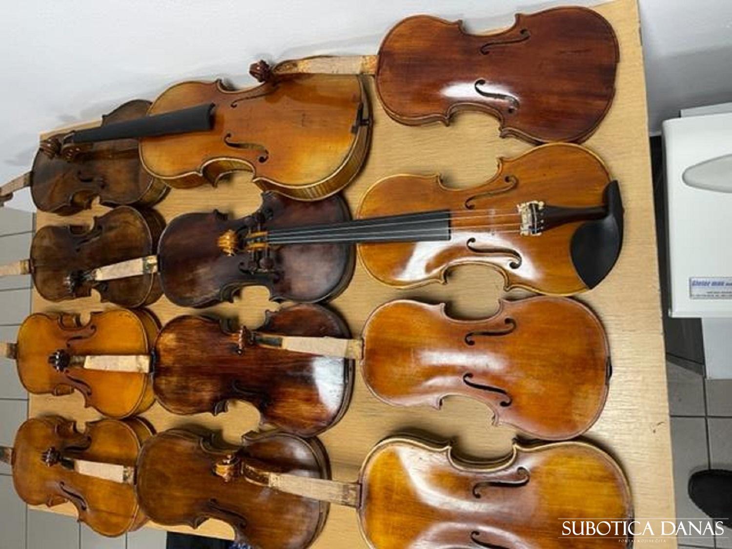 Na Horgošu sprečen pokušaj krijumčarenja violina iz 19. i 20. veka