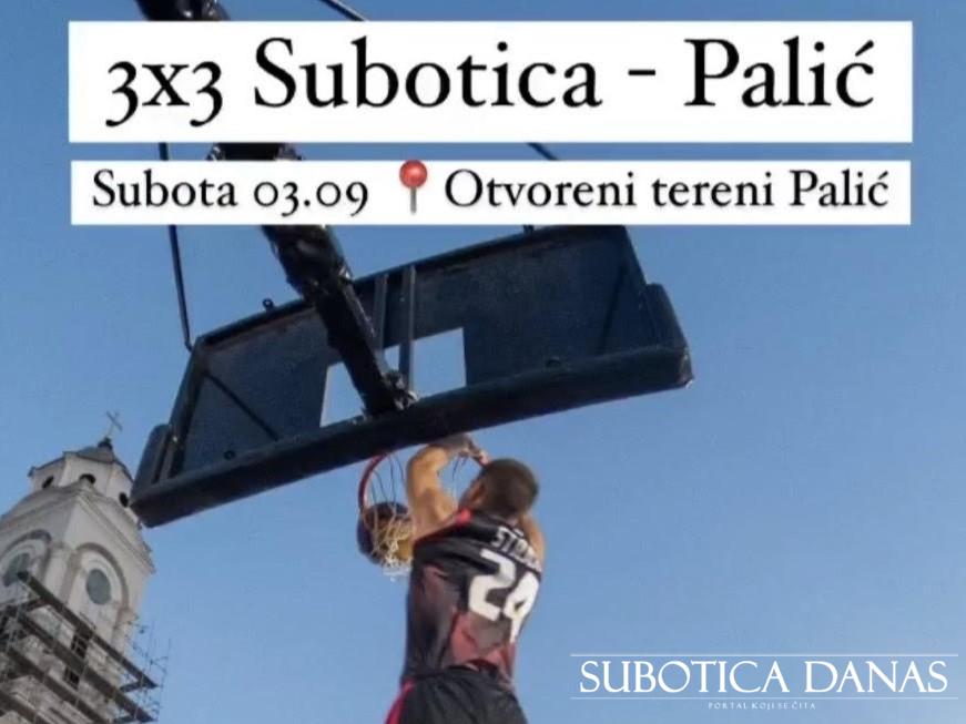 3X3 košarka – Nova (stara) igra u subotu na Paliću