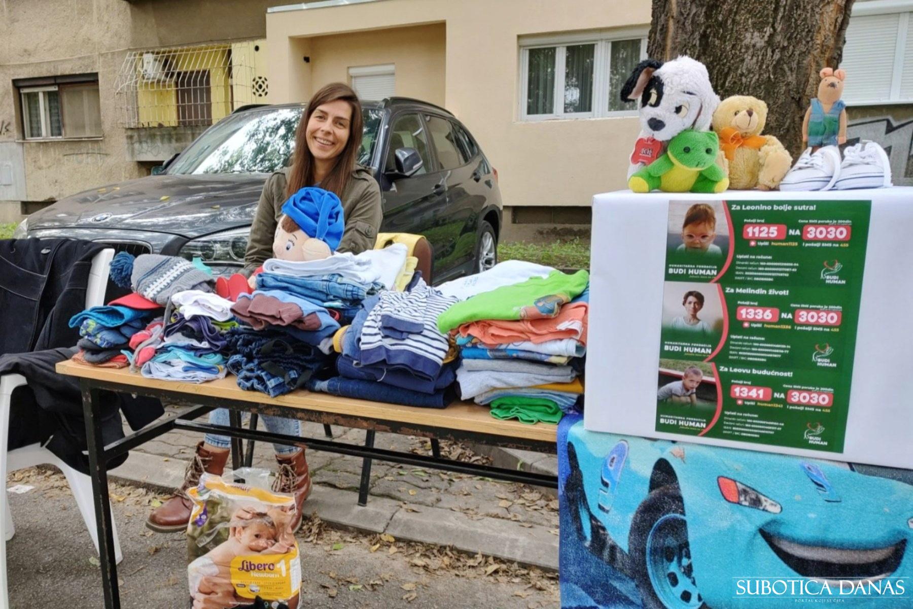 U nedelju se održava Humanitarni bazar za Leonu, Melindu i Lea