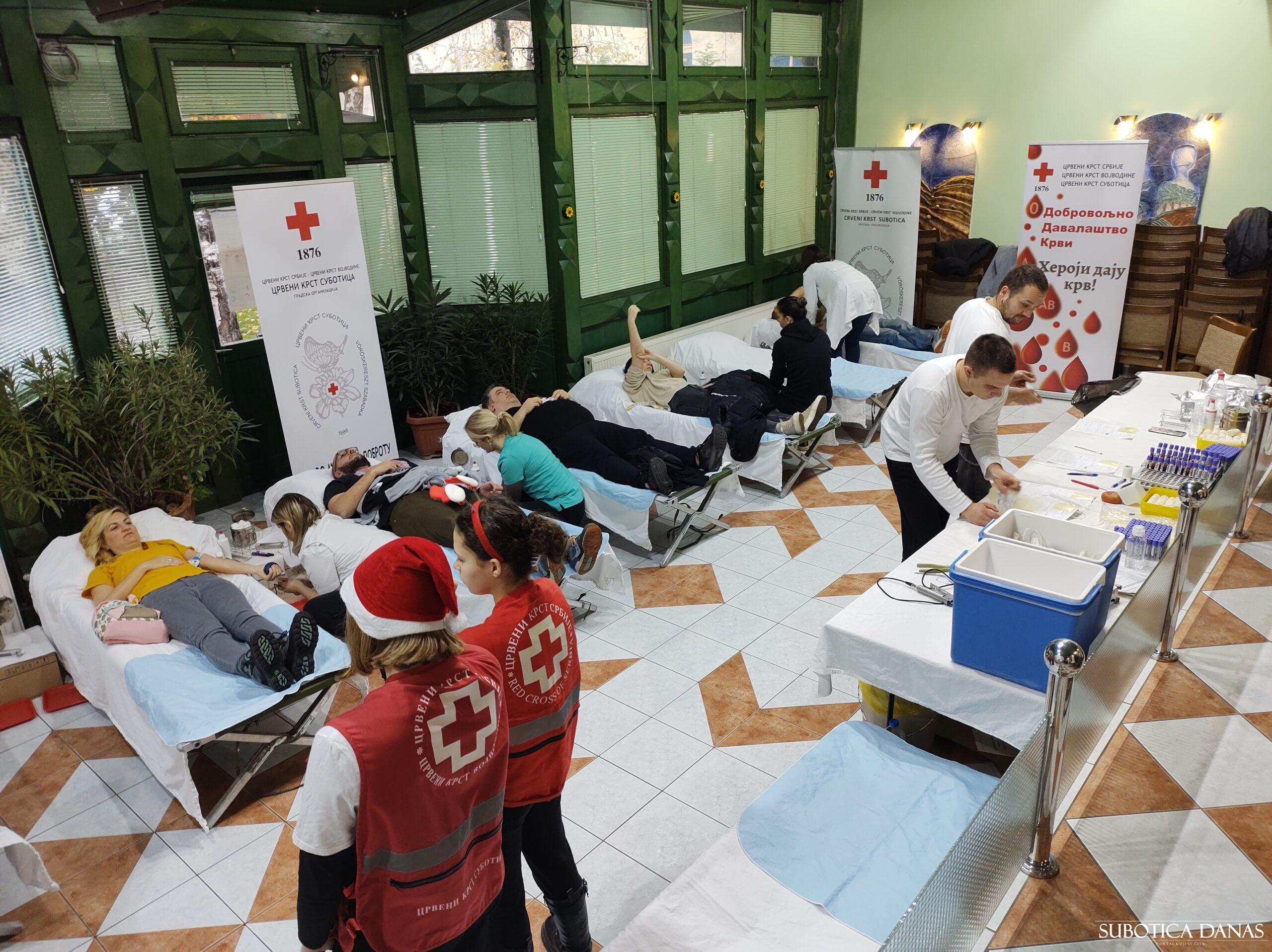 Održana akcija dobrovoljnog davanja krvi “Humani Božić”