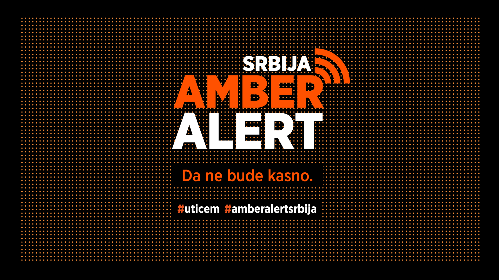 Srbija sve bliža uvođenju “Amber Alert” sistema