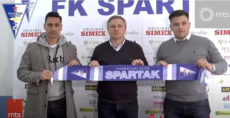 Milan Milanović novi šef stručnog štaba FK Spartak Ždrepčeva krv