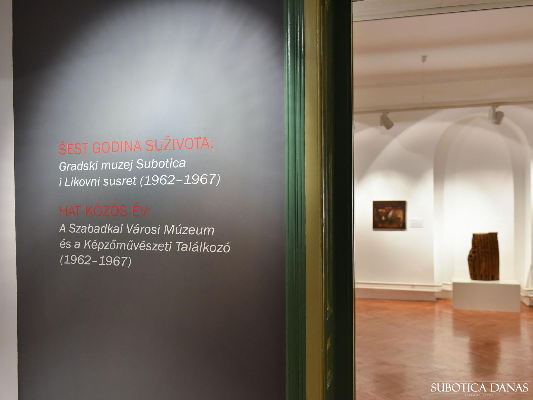Vođenje kroz izložbu “Šest godina suživota: Gradski muzej Subotica i Likovni susret (1962-1967)”