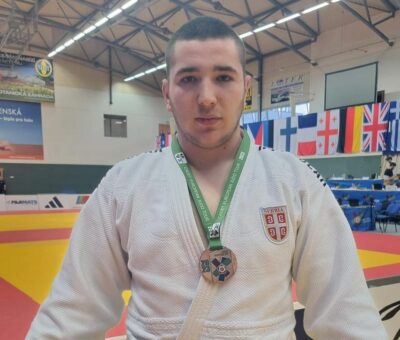 Mateja Borojević osvojio bronzu na Evropskom džudo Kupu