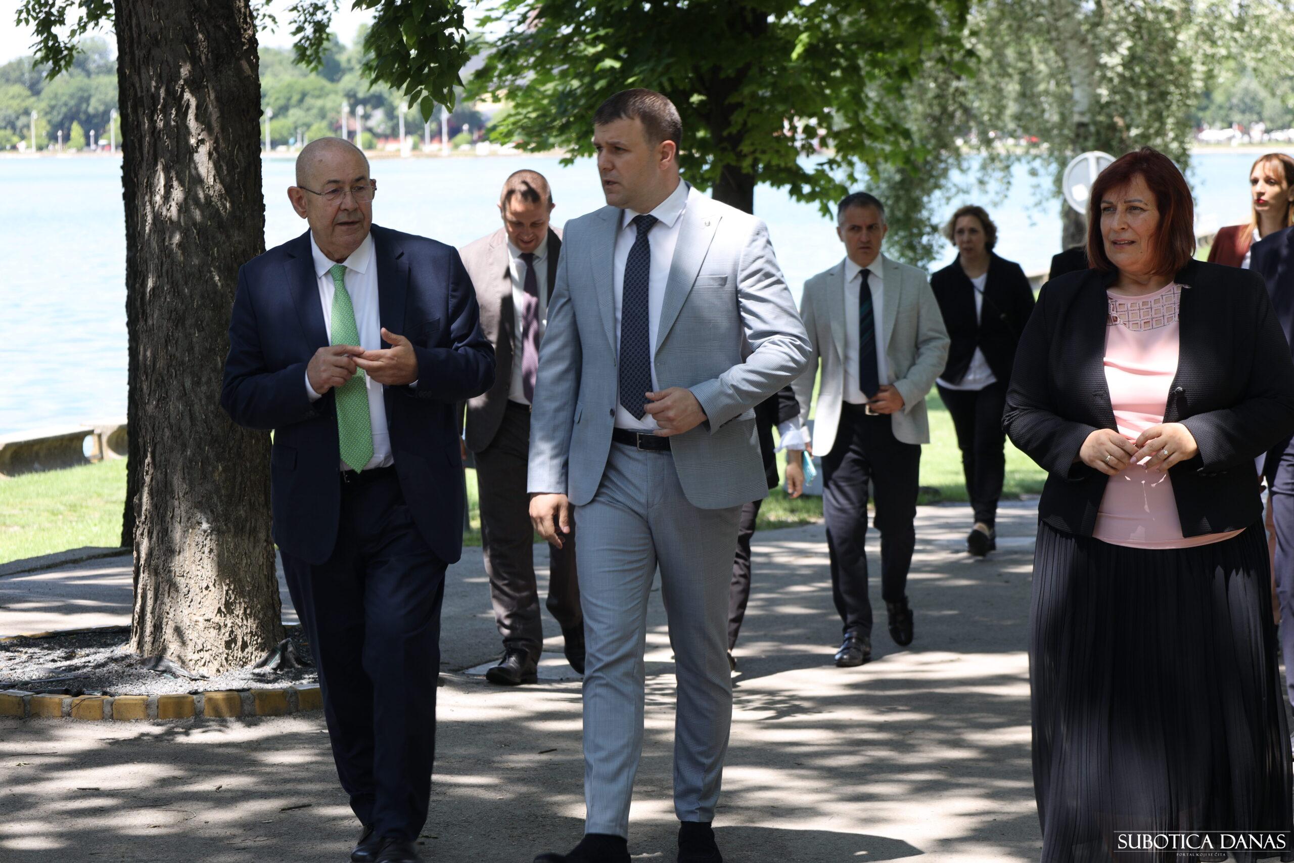 Ministar Memić posetio Palić – Akva park gotov do avgusta