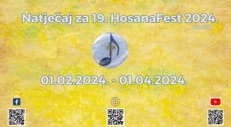 Konkurs HosanaFesta 2024.