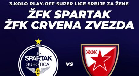 ŽFK Spartak dočekuje Crvenu Zvezdu